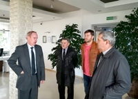 Представители делегации из Латвии, прибывшие на  Белорусскую транспортную неделю, посетили центр управления движением транспорта  Минсктранса